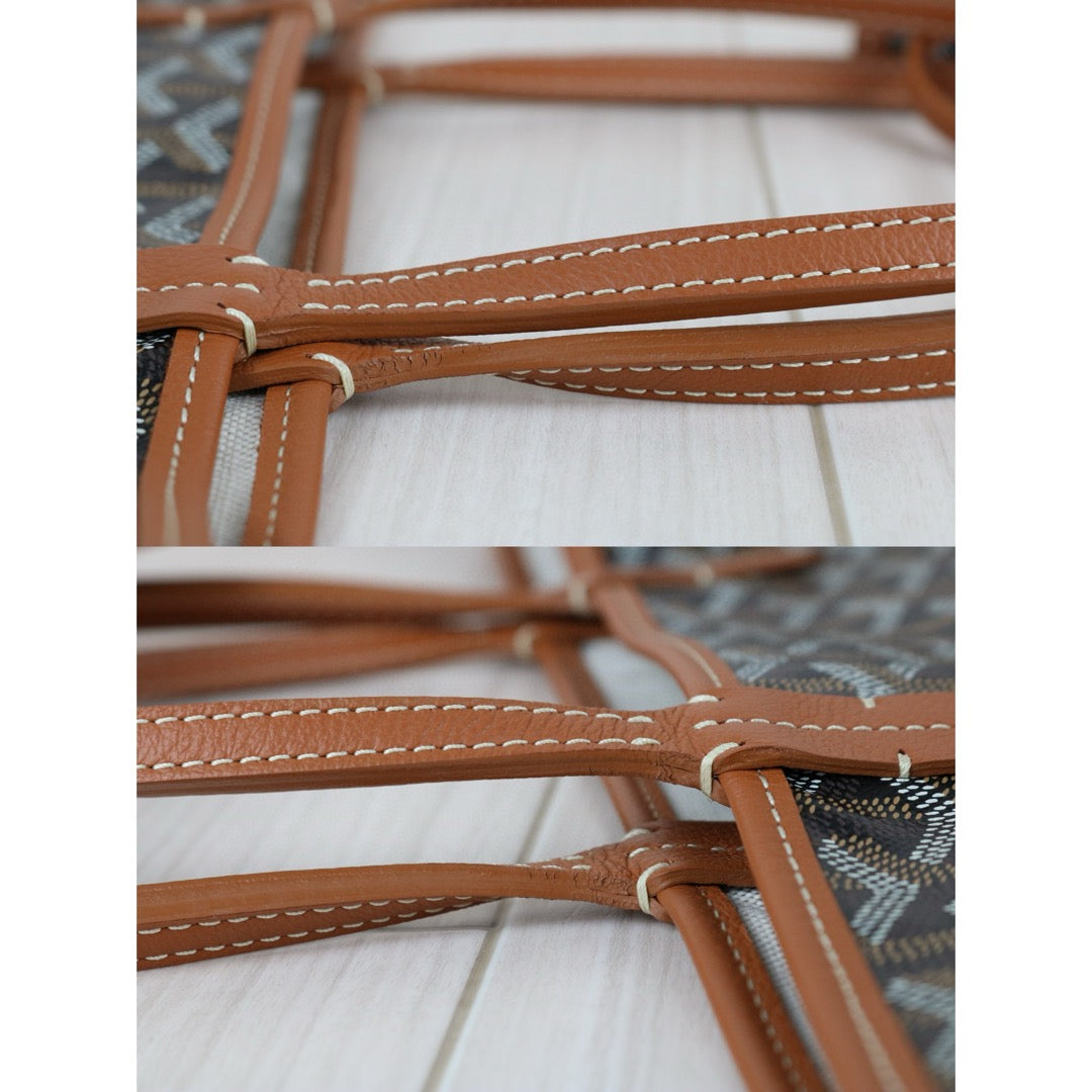 Very Good ( Rank A)｜ Goyard Saint Luois PM Tote Bag Brown｜J25042406