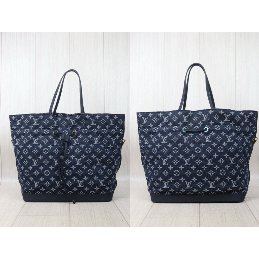 Very Good ( Rank A)｜ LV Monogram Denim Tote Bag Shoulder Bag ｜P24110115