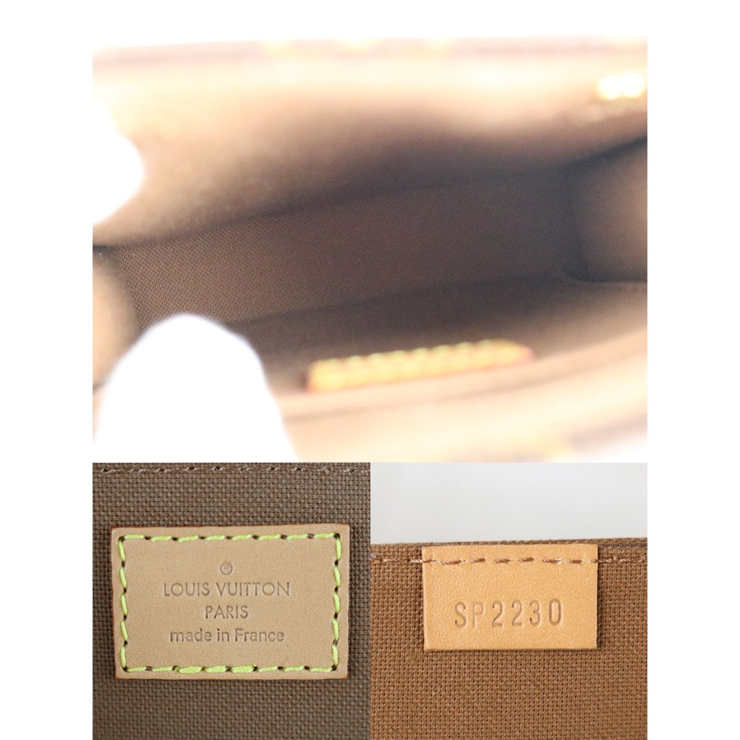 Very Good ( Rank A)｜ LV Monogram Petit Sac Plat MINI Tote Bag Shoulder Bag｜X25091401