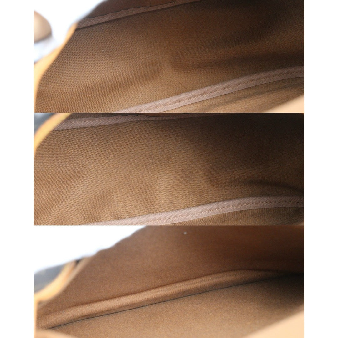 Include Entrupy Certificate of Authenticity｜Good ( Rank AB) ｜ Louis Vuitton Monogram Saumur 35 Shoulder Bag｜26101403