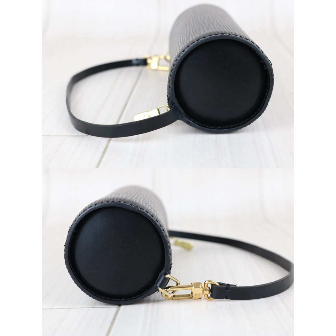 Include Entrupy Certificate of Authenticity｜Very Good ( Rank A)｜ Louis Vuitton Epi Soufflot Handbag Black｜S26042504