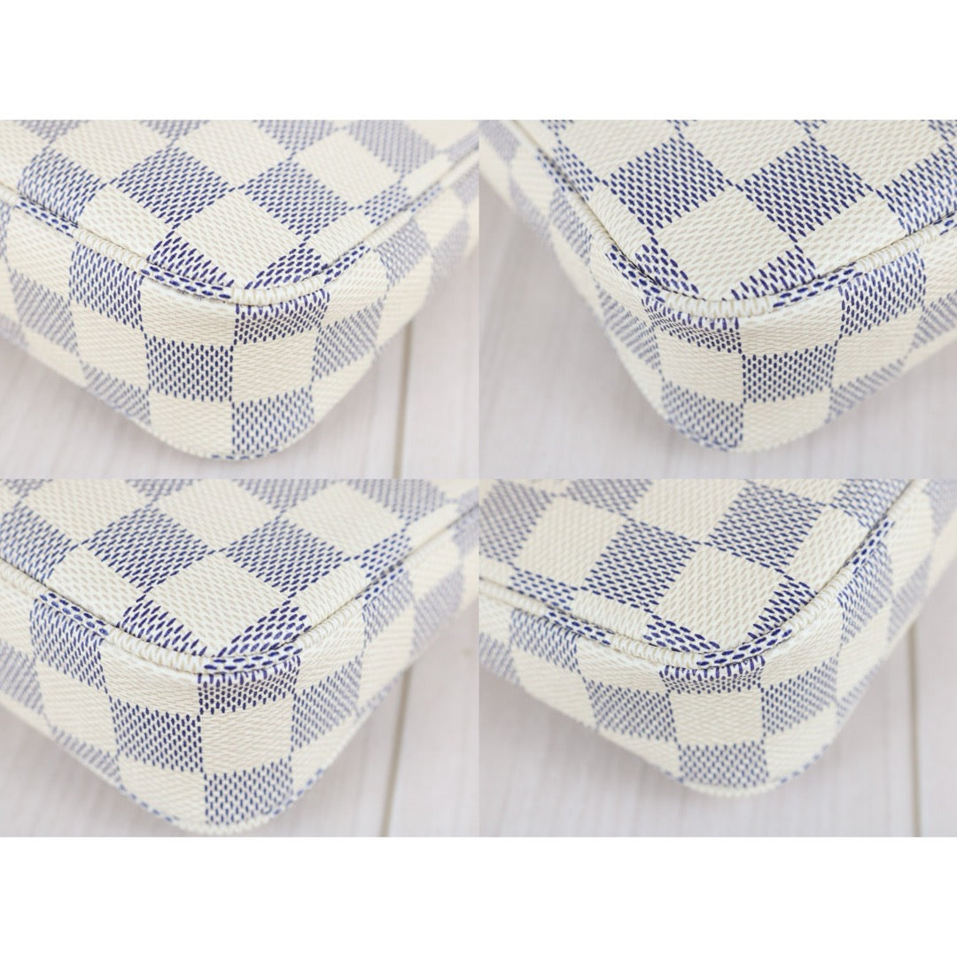 Excellent（Rank SA）｜LV Damier Azur Pochette Accessoires Current Model ｜X25062319