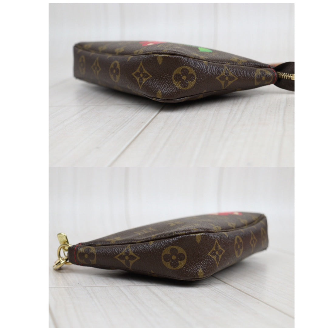 Rank SA  ｜ LV Monogram Cherry Pochette Accessoires Takashi Murakami Model｜23121110