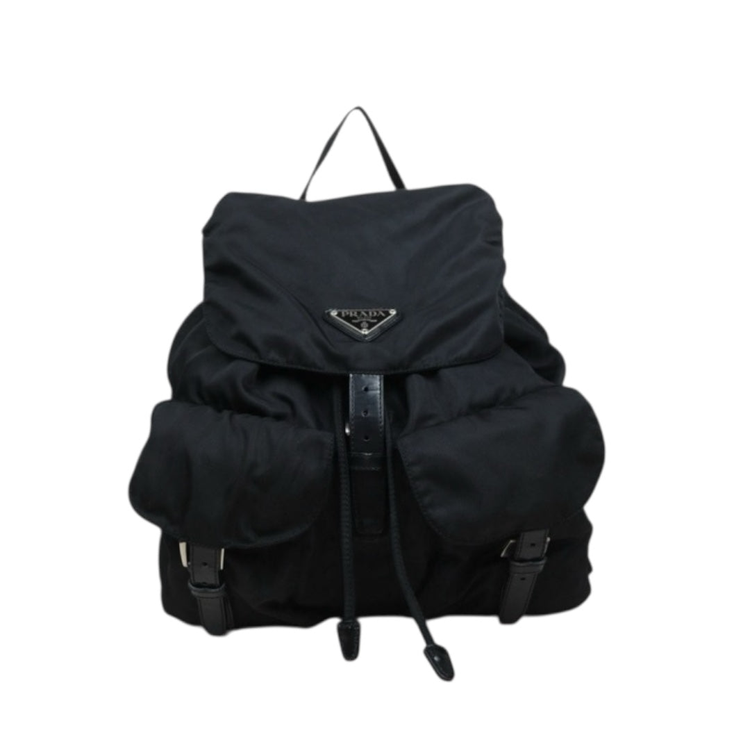 Good ( Rank AB)｜Prada Nylon Backpack Medium Black｜25100603