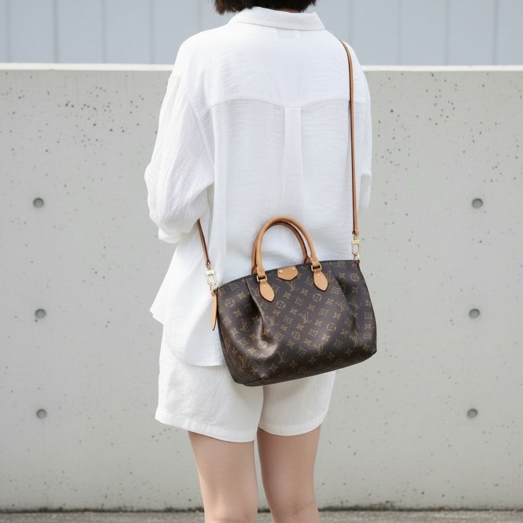 Include Entrupy Certificate of Authenticity｜Good ( Rank AB)｜  Louis Vuitton Monogram Turenne PM HandBag ShoulderBag｜S26060123