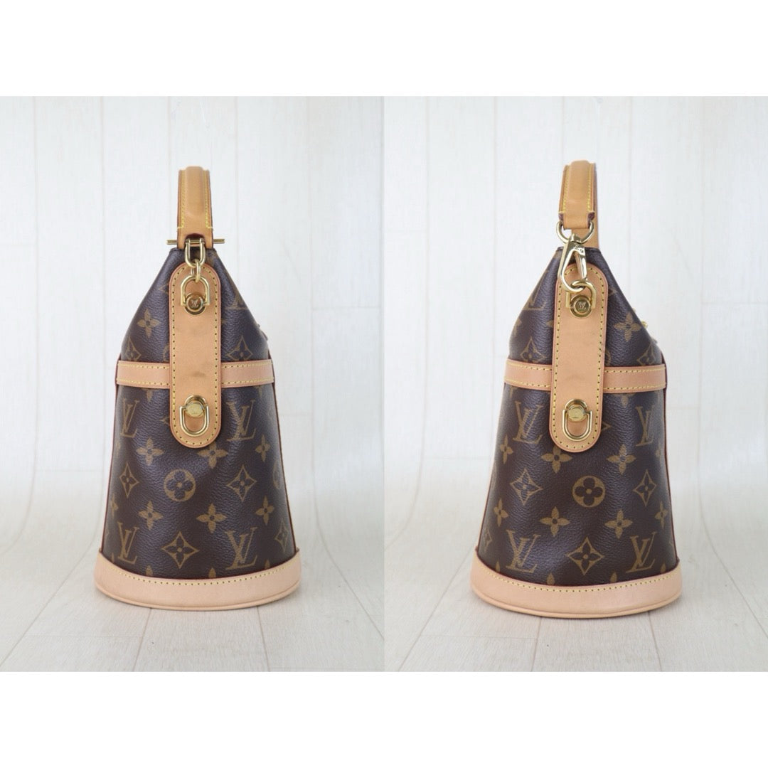 Include Entrupy Certificate of Authenticity｜Good ( Rank AB) ｜Louis Vuitton Monogram Duffle Handbag Shoulder Bag ｜S26060128