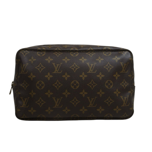 Include Entrupy Certificate of Authenticity｜Very Good ( Rank A)｜ Louis Vuitton Truth Toilet 28 Monogram Makeup Pouch｜26073004