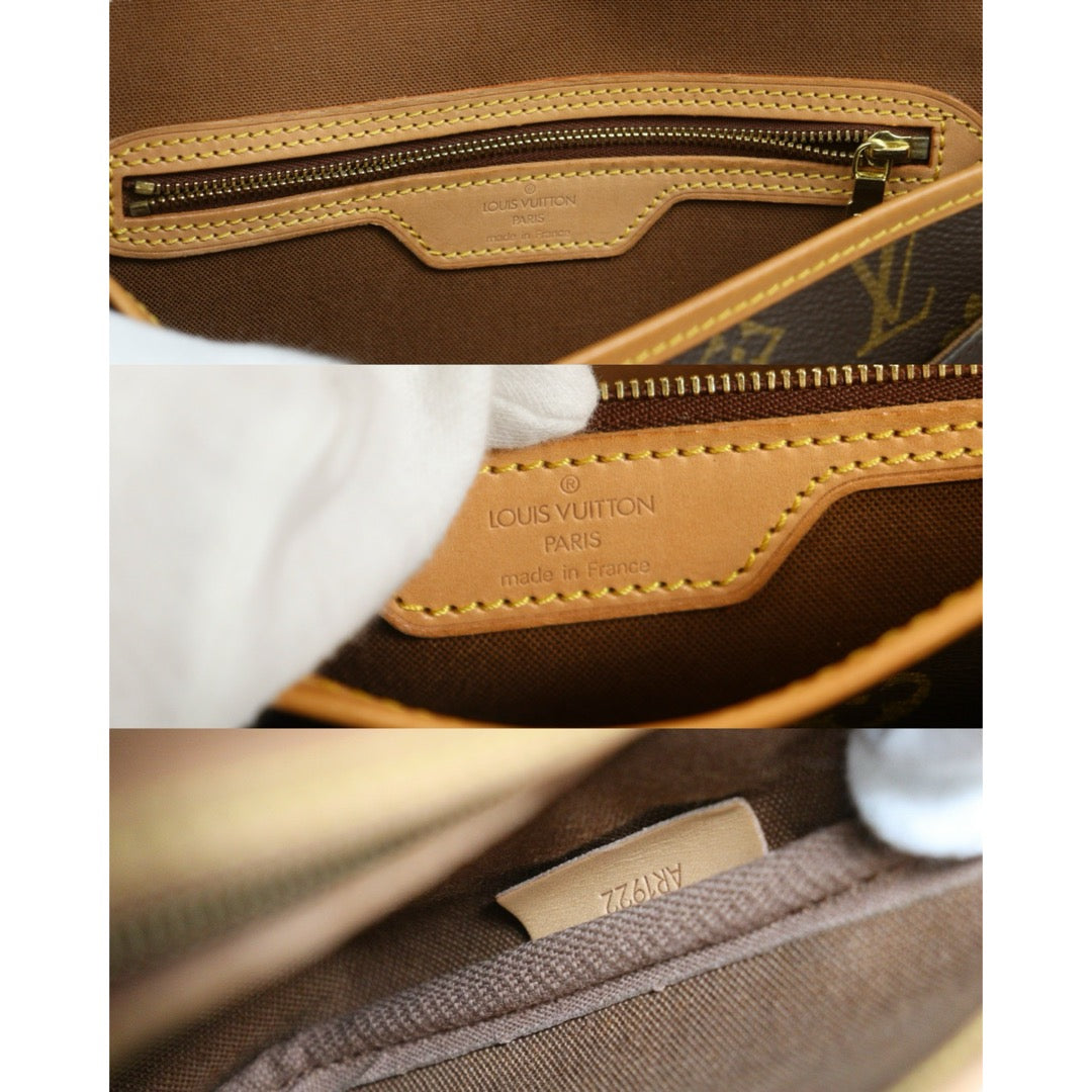 Include Entrupy Certificate of Authenticity｜Good ( Rank AB)｜LV Monogram Gibeciere PM  Shoulder Bag｜26100102