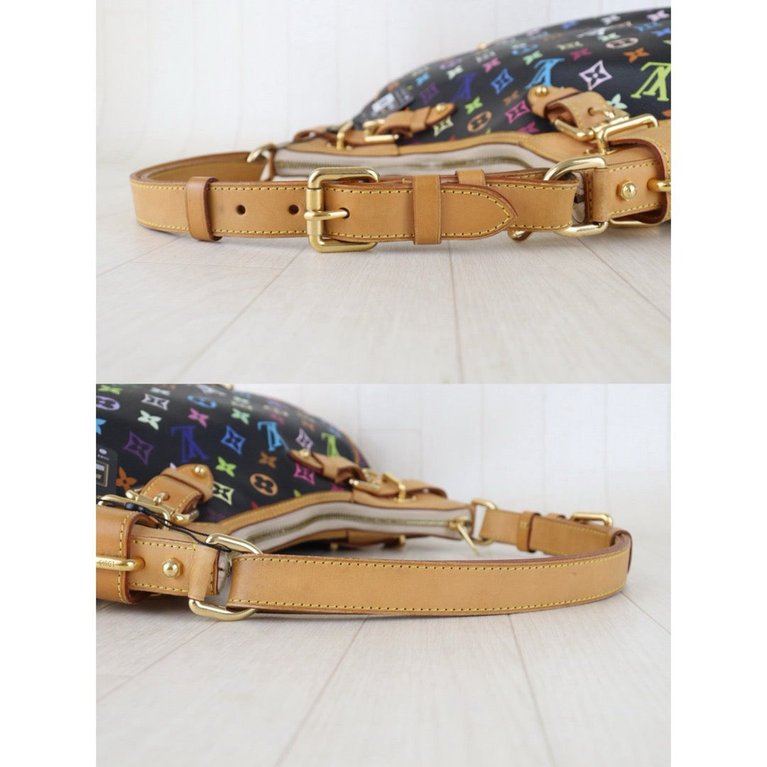 Include Entrupy Certificate of Authenticity｜Good ( Rank AB)｜Louis Vuitton Monogram Takashi Murakam Multicolor Greta ShoulderBag｜Z26091612