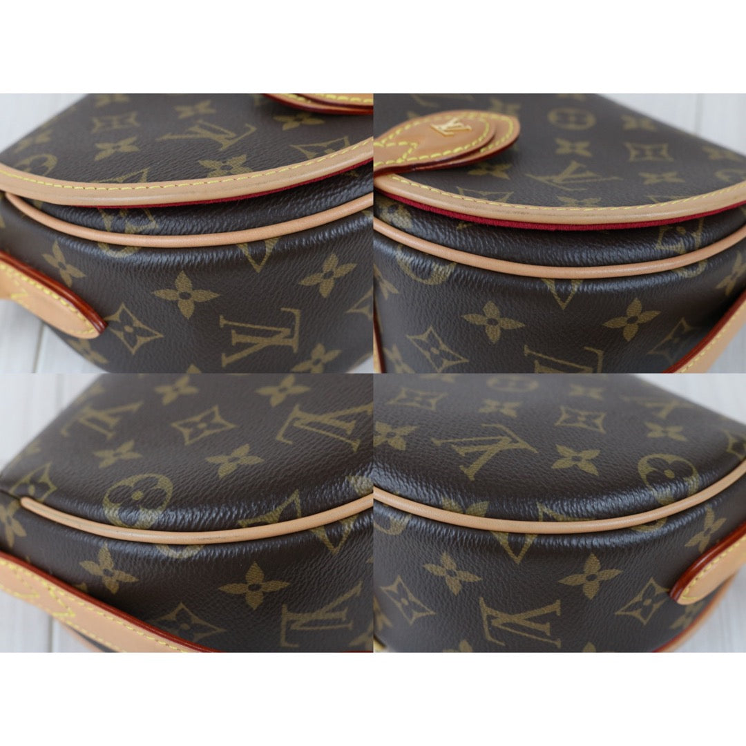 Include Entrupy Certificate of Authenticity｜Very Good ( Rank A)｜ Louis Vuitton Monogram Tamburan Shoulder Bag Current Model｜S26040803