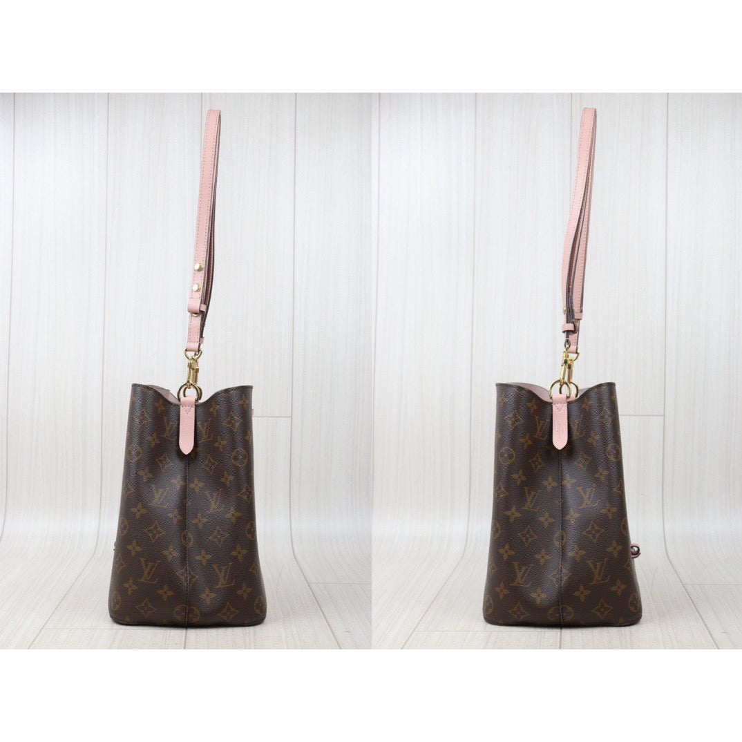Rank A｜ LV Monogram Neonoe Canvas  Pink Shoulder Bag ｜S24061717
