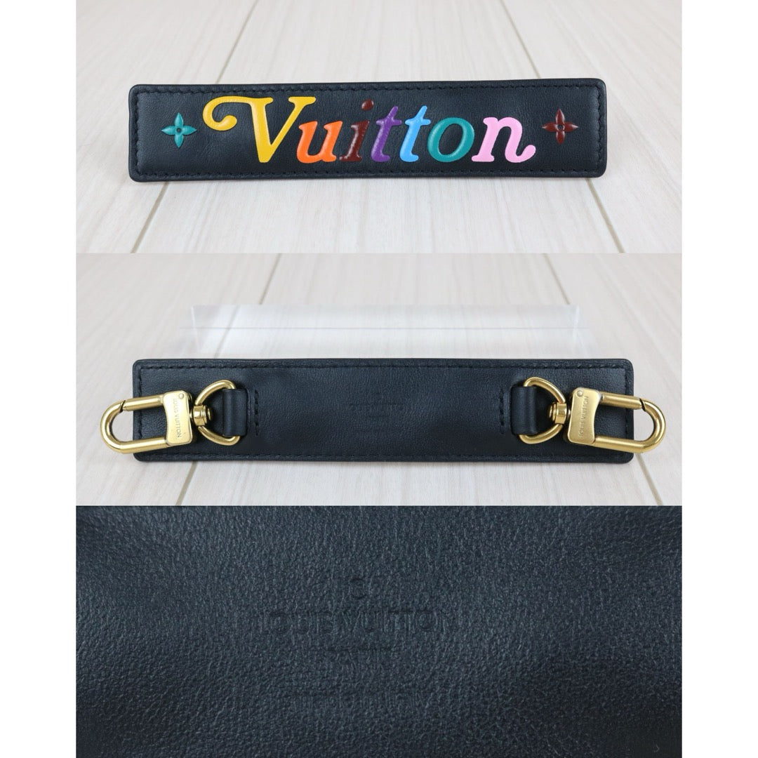 Include Entrupy Certificate of Authenticity｜Very Good ( Rank A)｜ Louis Vuitton Calf Leather  New Wave Multi Pochette  Black｜S26060801