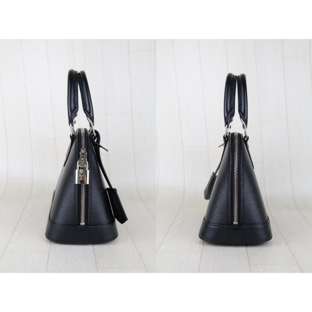 Very Good ( Rank A)｜LV Epi Alma BB HandBag Shoulder Bag Black IC Chips Model｜S25052803