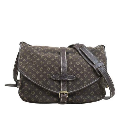 Include Entrupy Certificate of Authenticity｜Good ( Rank AB)｜Louis Vuitton Monogram Denim Saumur 30  ShoulderBag｜26092202