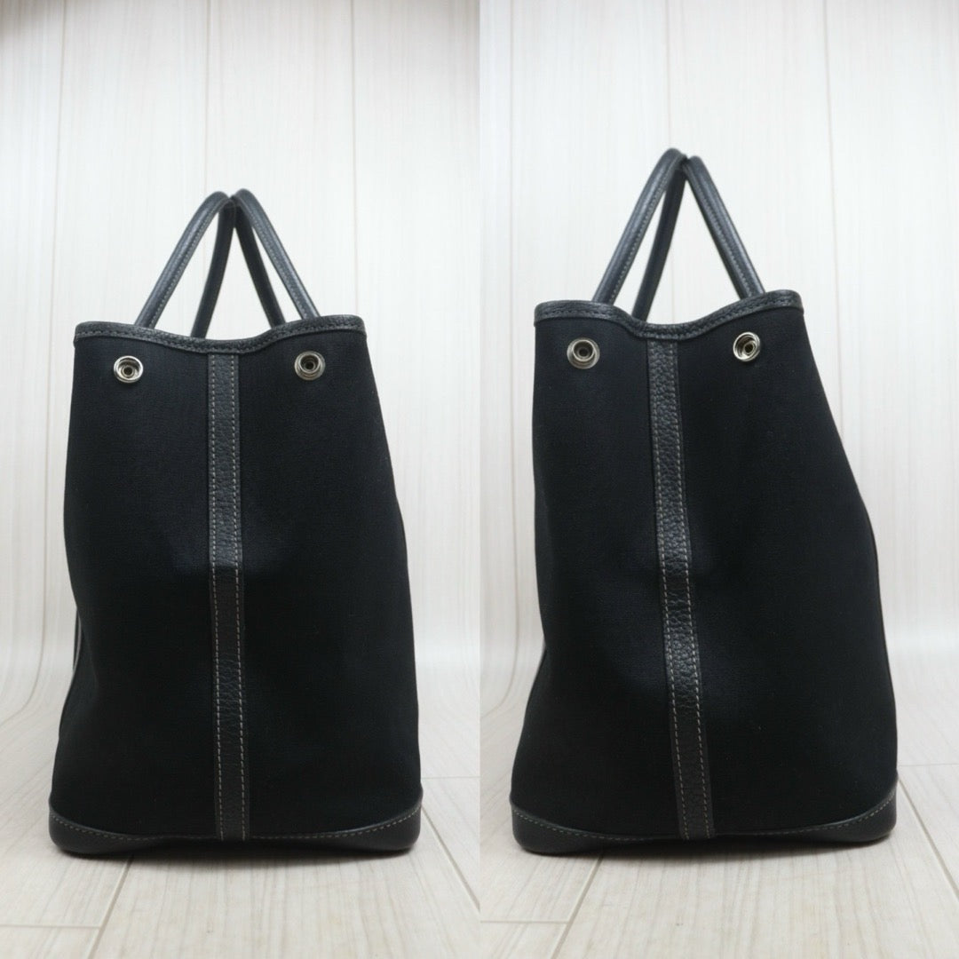 Include Entrupy Certificate of Authenticity｜Good ( Rank AB)｜ HERMES Garden Party PM Handbag □G Stamp Made In 2003 Year｜26082102