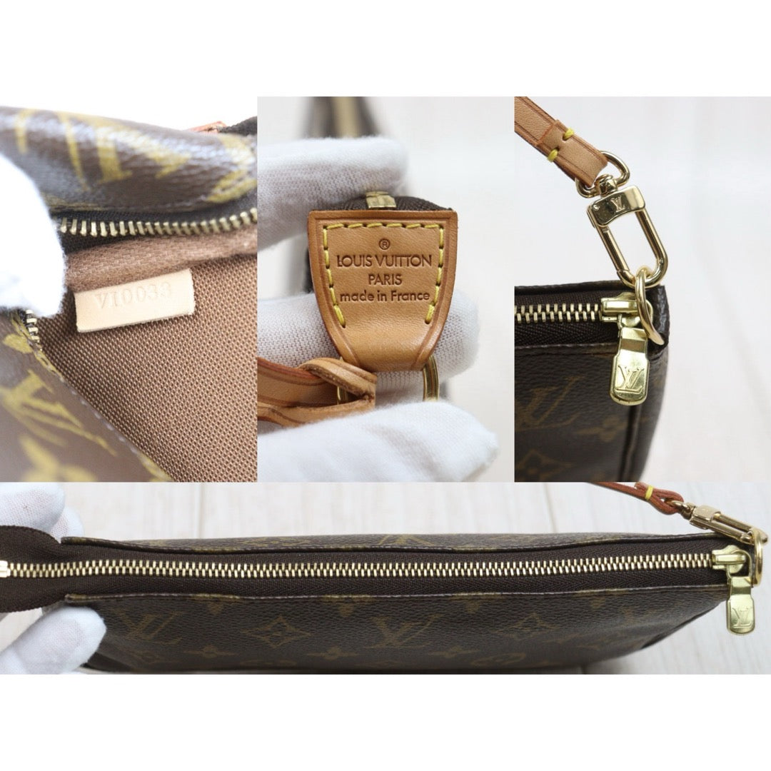Include Entrupy Certificate of Authenticity｜Very Good ( Rank A)｜Louis Vuitton Monogram Pochette Accessoires ｜26051810