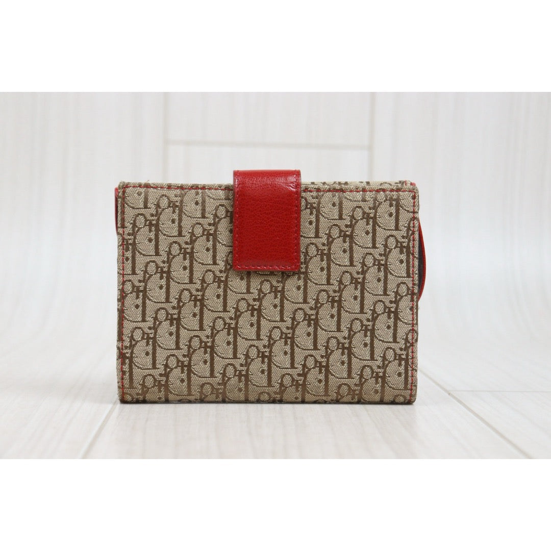 Include Entrupy Certificate of Authenticity｜Very Good ( Rank A)｜Dior Trotter Rasta Saddle Wallet ｜26101407