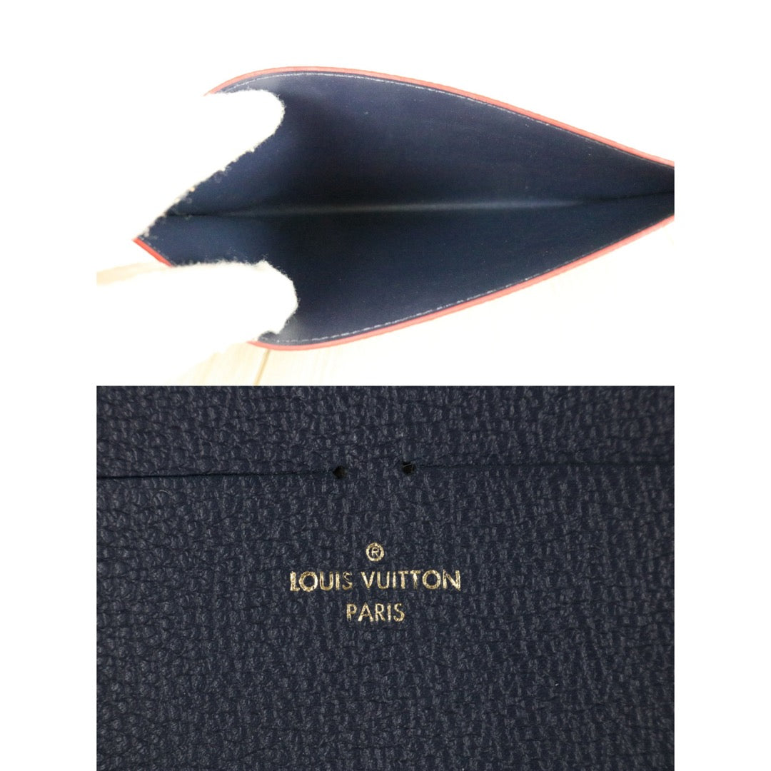 Very Good ( Rank A)｜LV Monogram Empreinte Pochette Felicie Shoulder Bag Blue｜S25112304