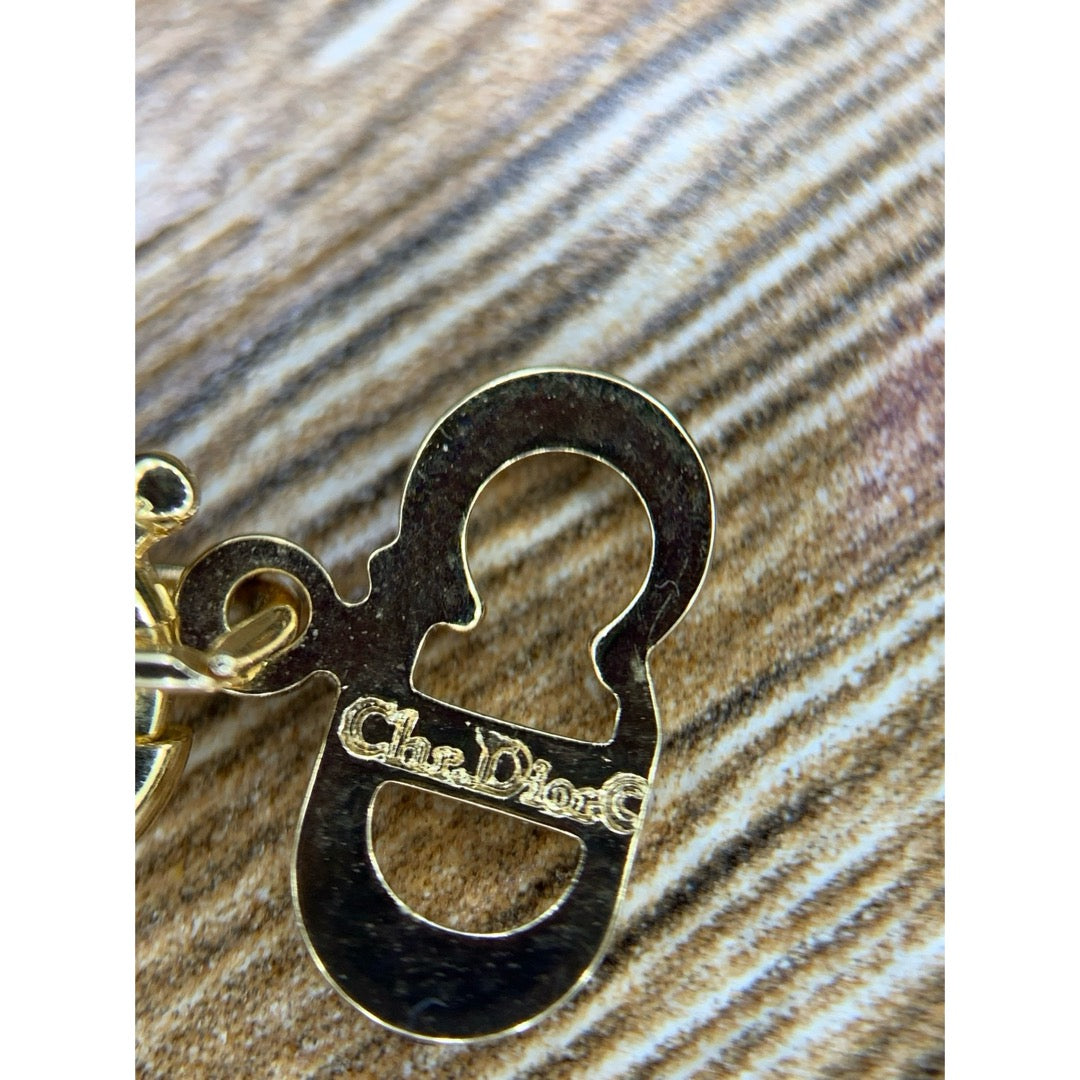 Very Good ( Rank A) ｜ Dior CD Rhinestone Necklace ｜25061222