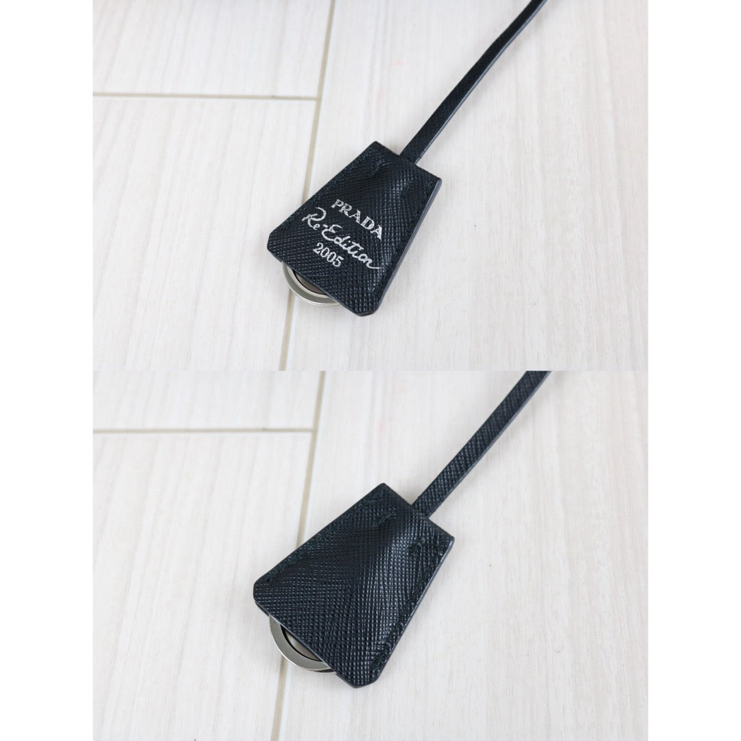 Include Entrupy Certificate of Authenticity｜Very Good ( Rank A)｜ PRADA Re-Edition 2005 Re-Nylon Hobo ｜S26062904