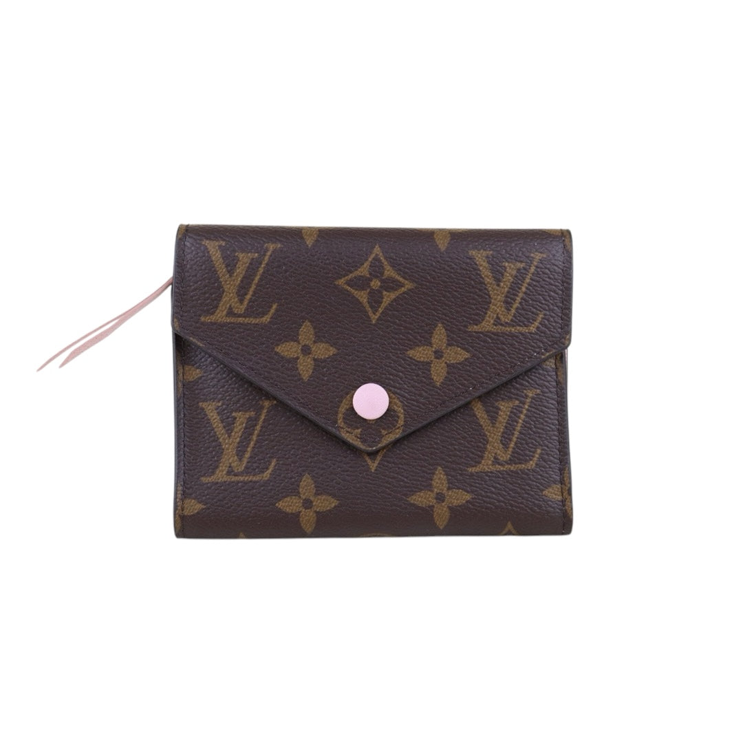 Very Good ( Rank A)｜  LV  Monogram Victorine  Wallet  IC Chips Model ｜Counter Price ￥81,400JPY｜H25022603