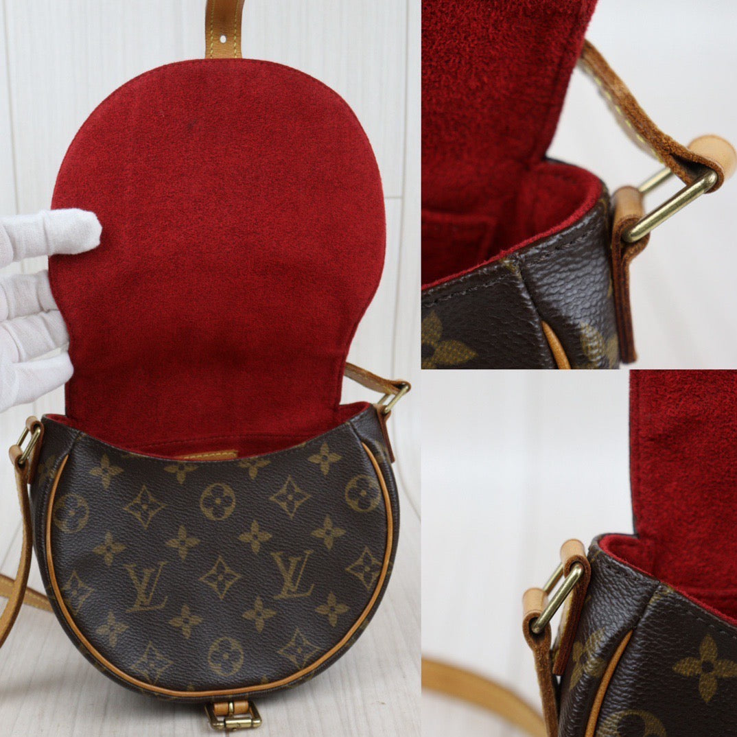 Rank AB｜ LV Monogram Tamburan Shoulder Bag｜24011810