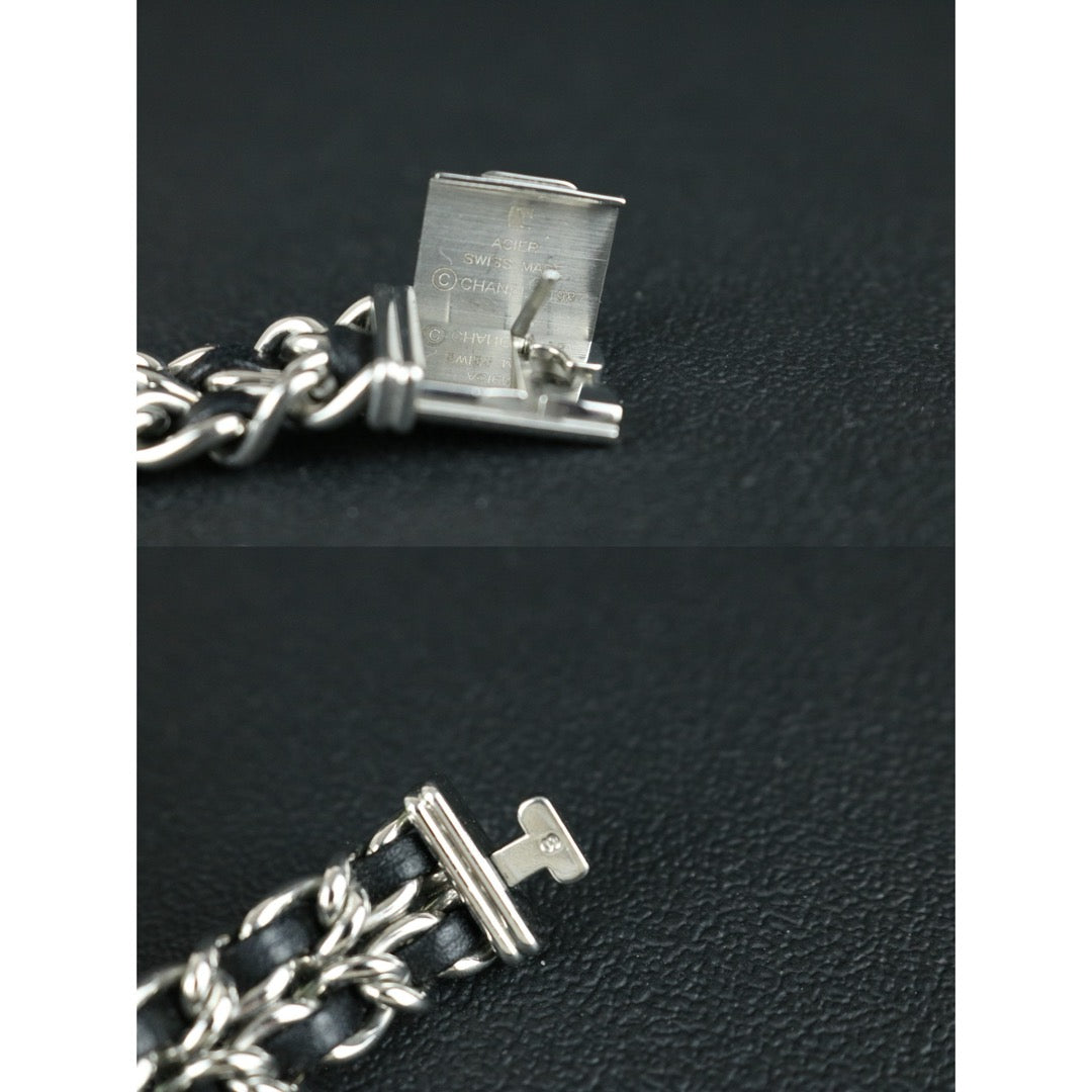 Very Good ( Rank A) ｜ CHANEL Premiere Watch S Size Black Silver｜W25091010