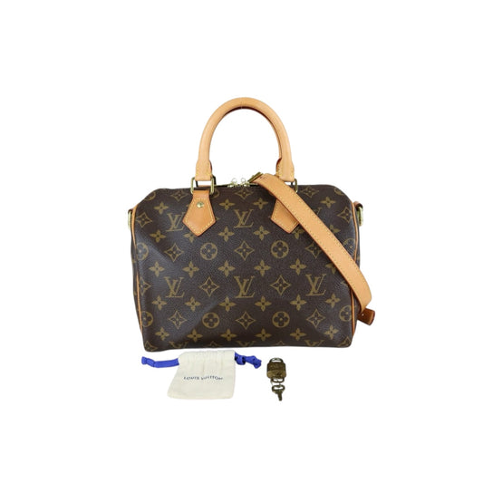 Good ( Rank AB) ｜ LV Monogram Speedy 25 Hand Bag With Shoulder Strap｜S25062306