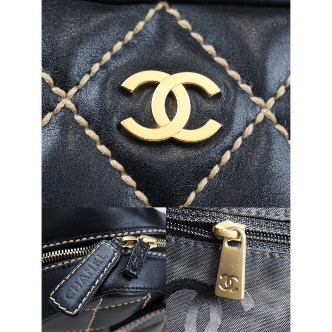 Rank AB｜ CHANEL Calf Leather Hand Bag Made In 2003～2004Year｜24011211