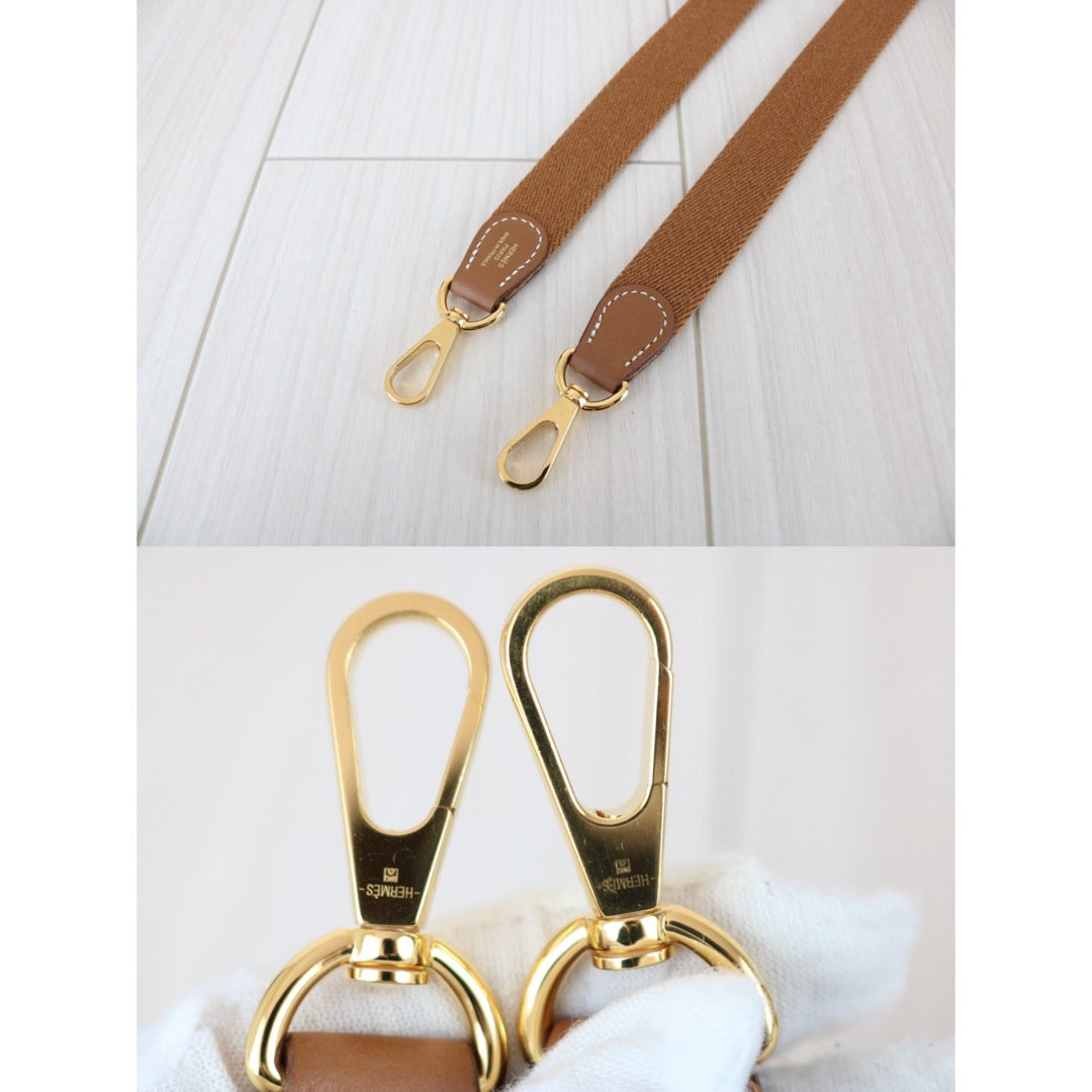 Excellent（Rank SA）｜ HERMES TC Leather  Evelyn 16 Shoulder Bag Golden Brown K Stamp Made In 2025 Year ｜S26030602