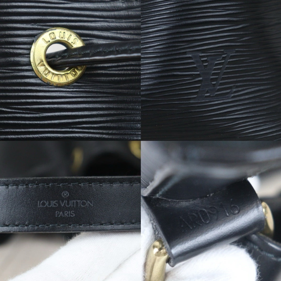 Very Good ( Rank A) ｜ LV Epi Shoulder Bag Black｜24092415