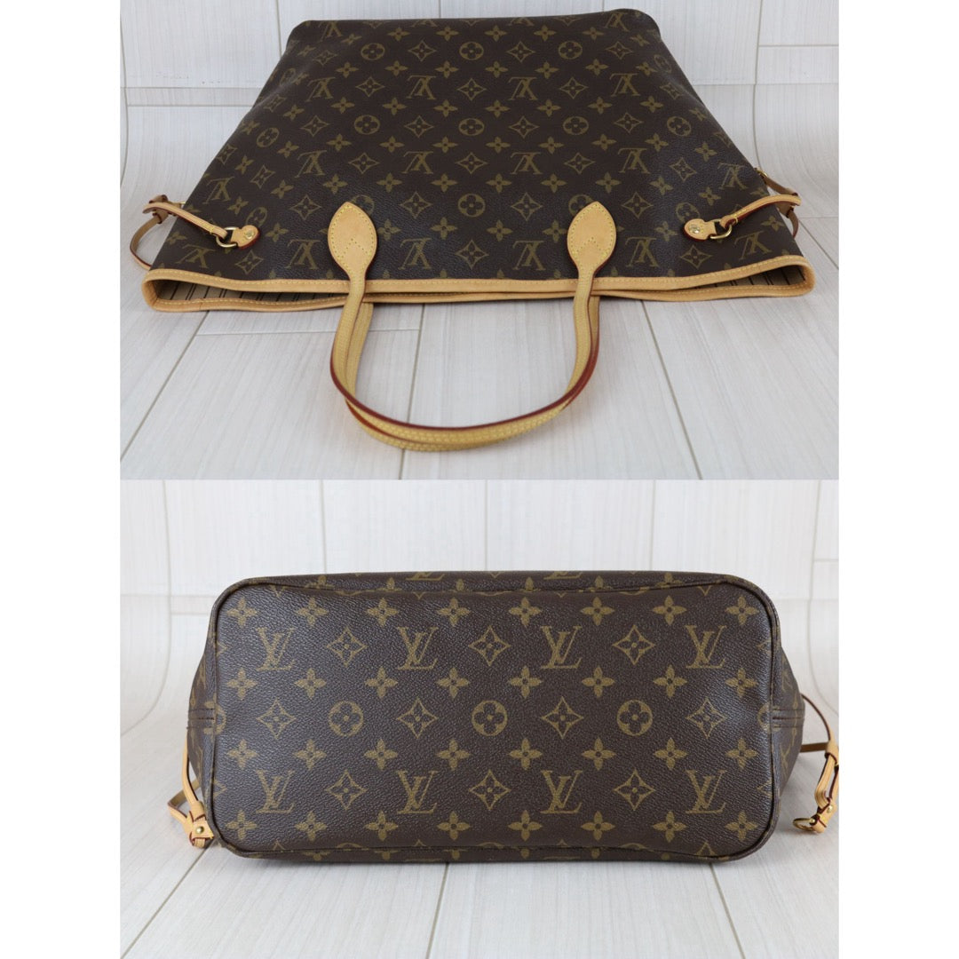 Include Entrupy Certificate of Authenticity｜Good ( Rank AB)｜ Louis Vuitton Monogram Neverful MM ShoulderBag With Pouch  ｜S26030807