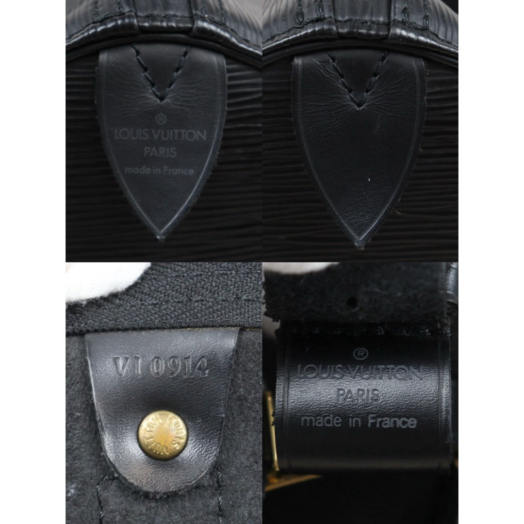 Very Good ( Rank A)｜ LV Epi Keypol Bandrière 45 Black Hand Bag｜25041412
