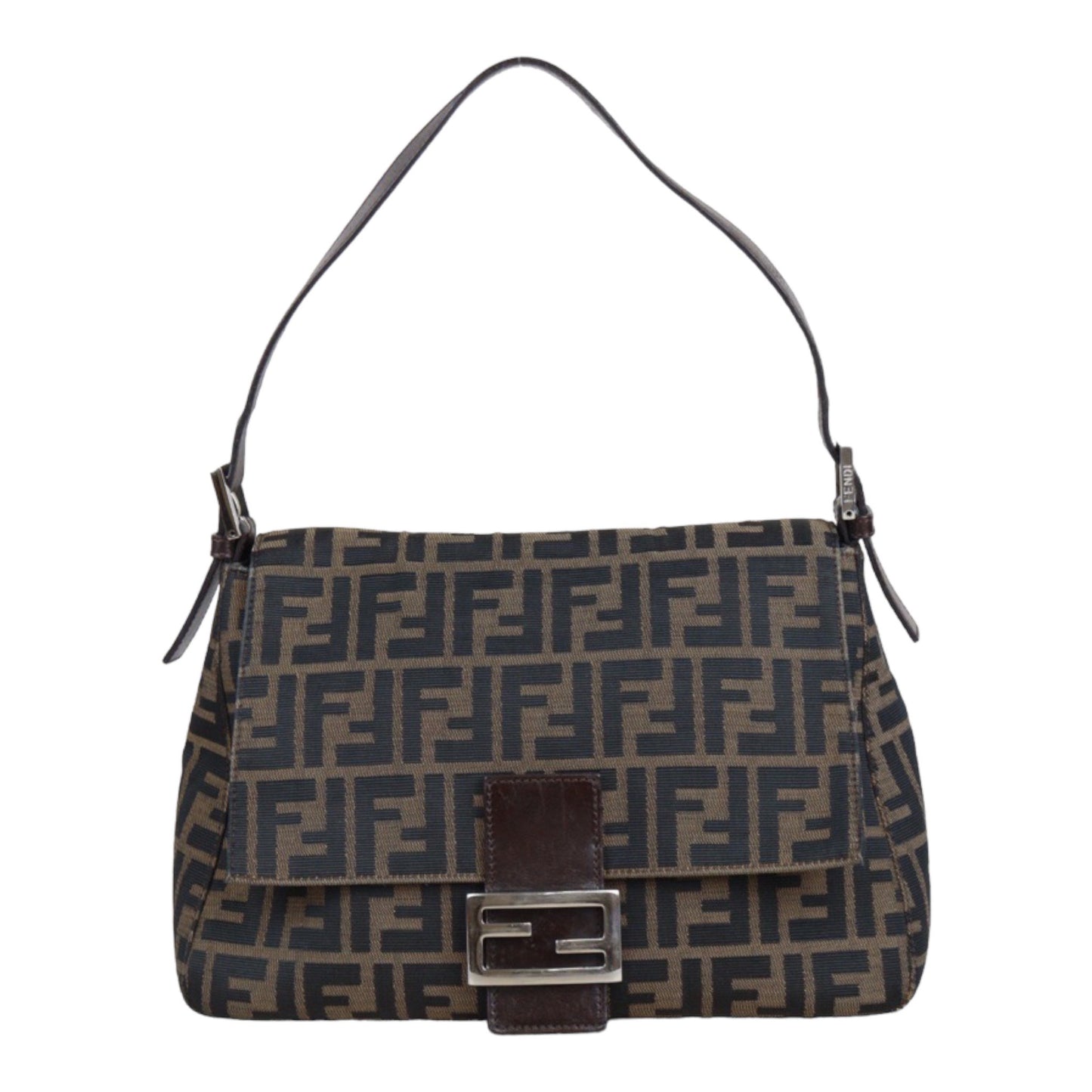 Rank AB｜ FENDI Zucca Mamma Baguette Shoulder Bag ｜23101409