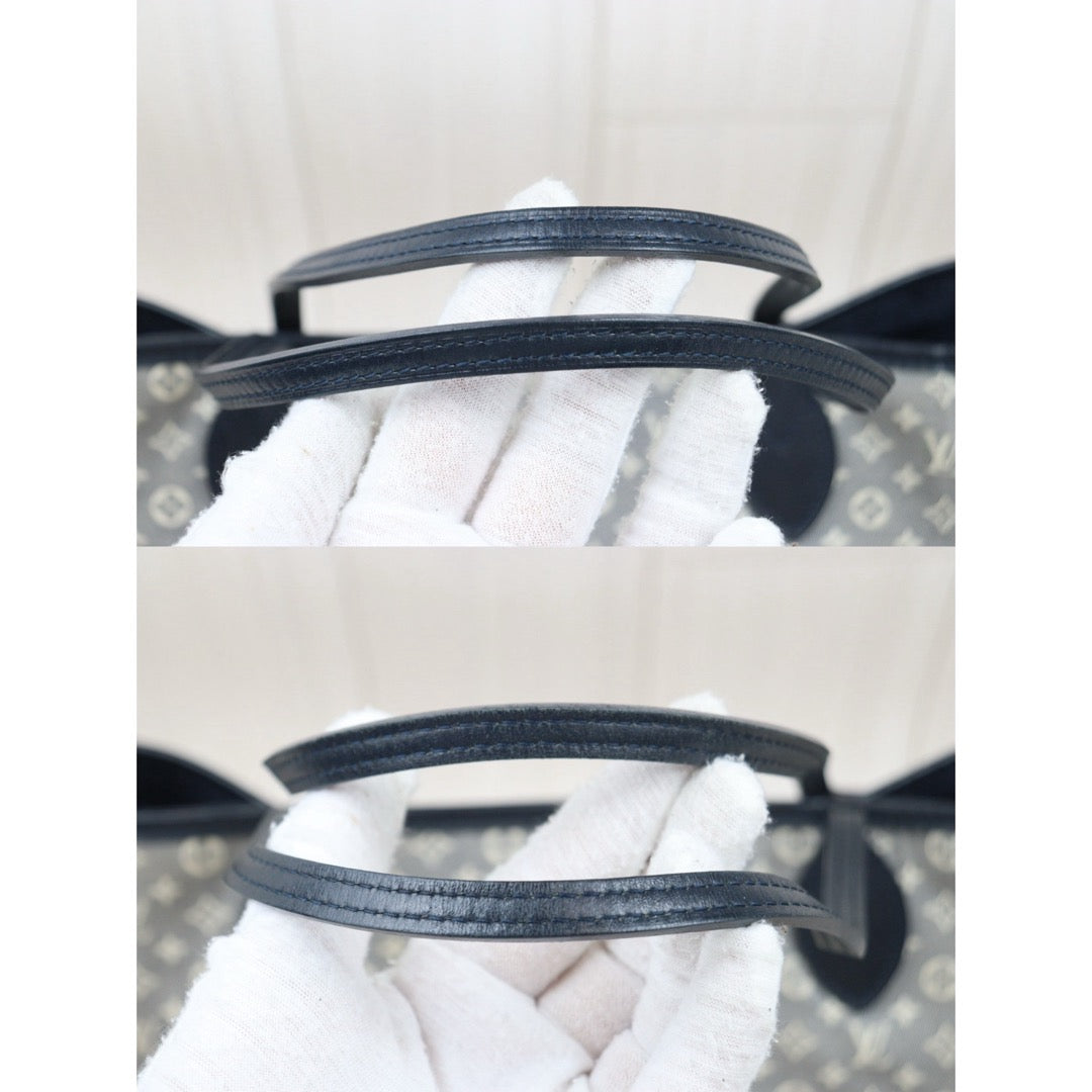 Good ( Rank AB)｜ LV Monogram Denim Neverfull MM Blue｜H25052510