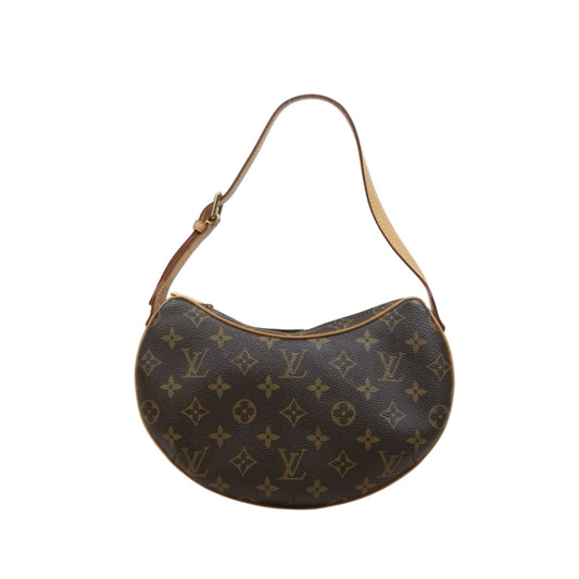 Include Entrupy Certificate of Authenticity｜Good ( Rank AB)｜Louis Vuitton Monogram Pochette Croissant PM Shoulder Bag｜26031603