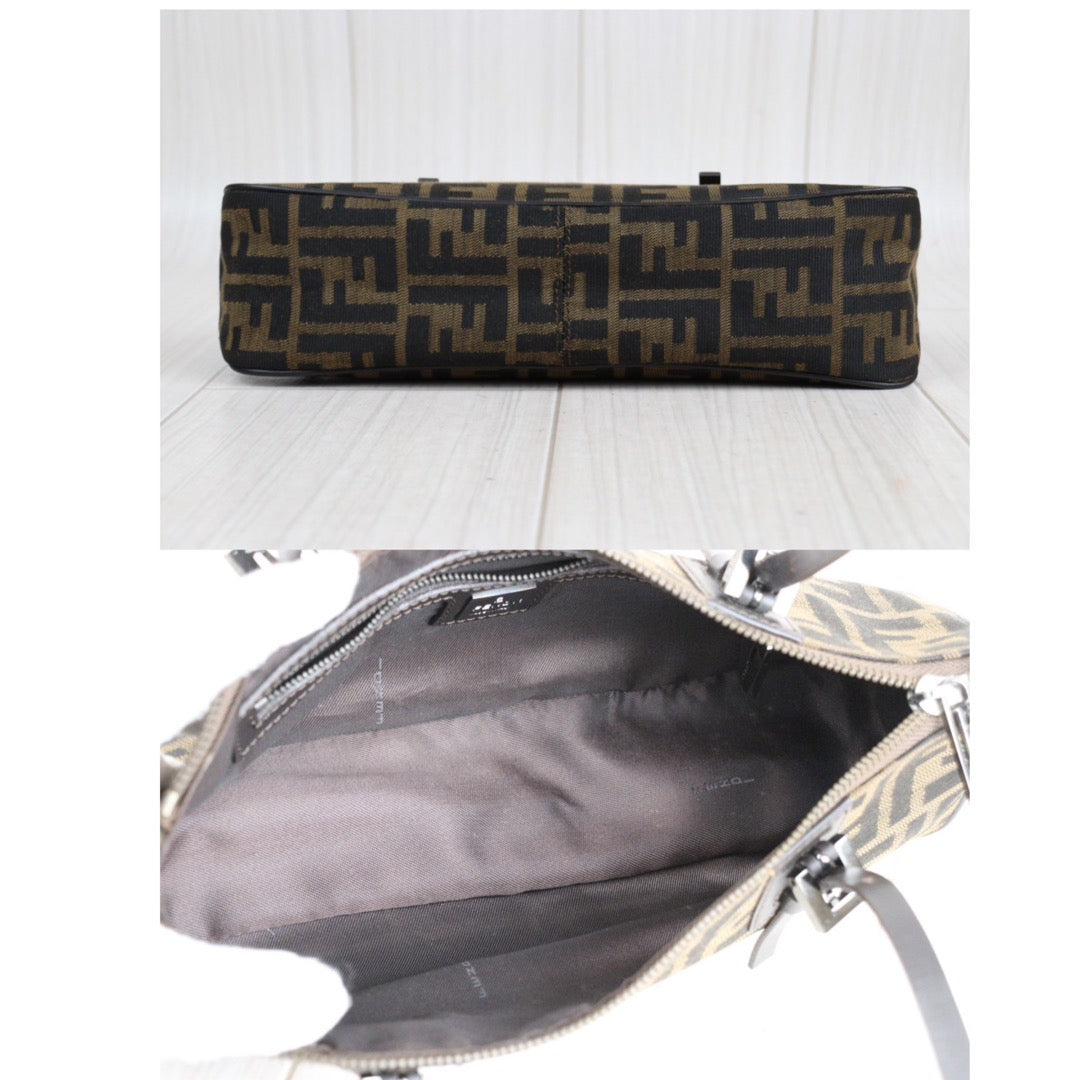 Rank A ｜ FENDI Zucca Handbag ｜23121105