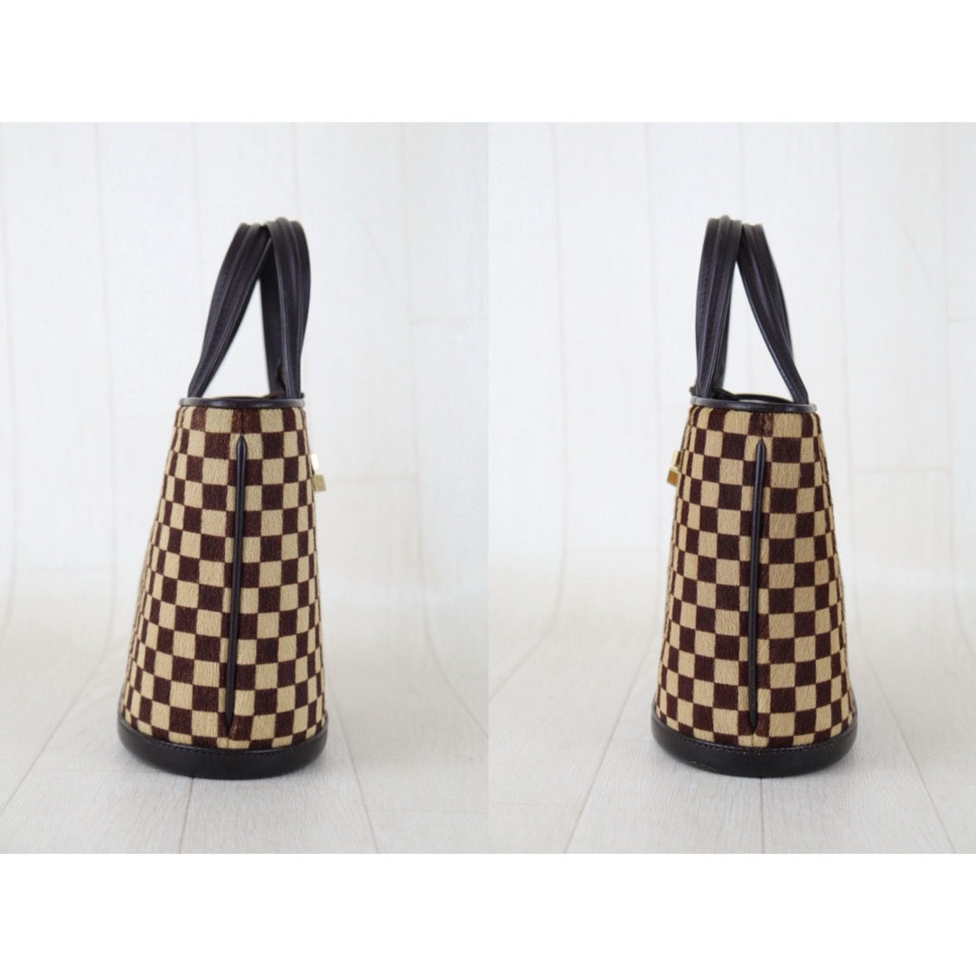 Good ( Rank AB)｜ LV Gazelle Damier Vavin Tote Handbag  Brown ｜H25112804