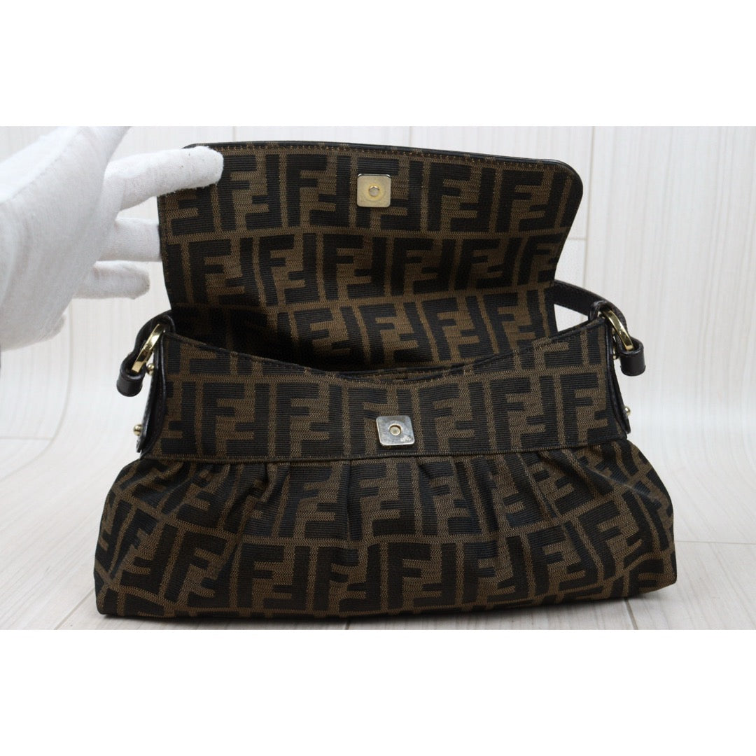 Good ( Rank AB)｜ FENDI Zucca Mamma Hand Bag ｜25042110