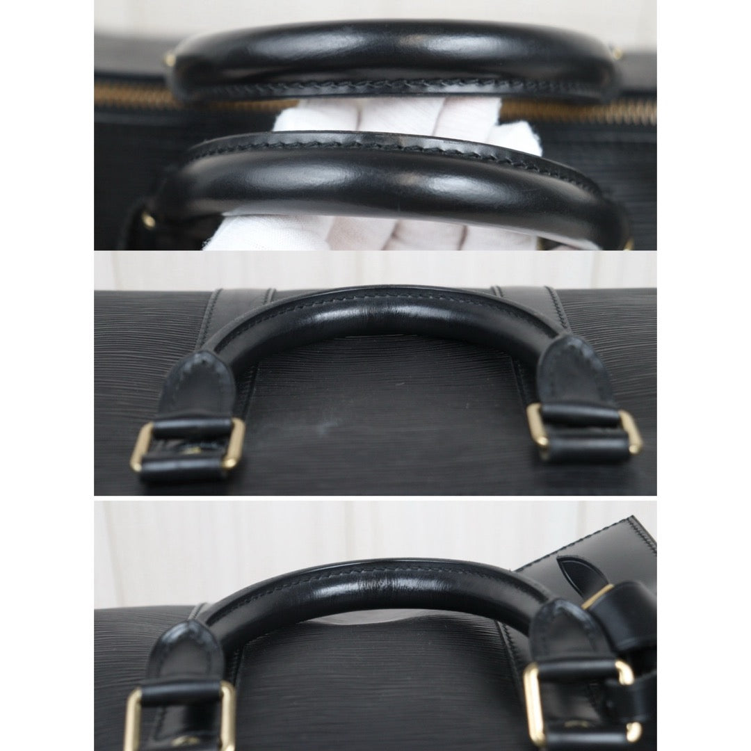 Very Good ( Rank A)｜ LV Epi Keypol Bandrière 45 Black Hand Bag｜25041412