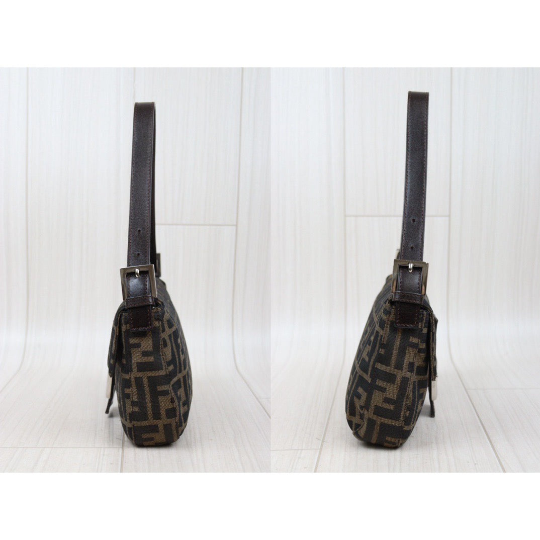 Rank AB ｜ FENDI Zucca Mamma Baguette Shoulder Bag｜24032906