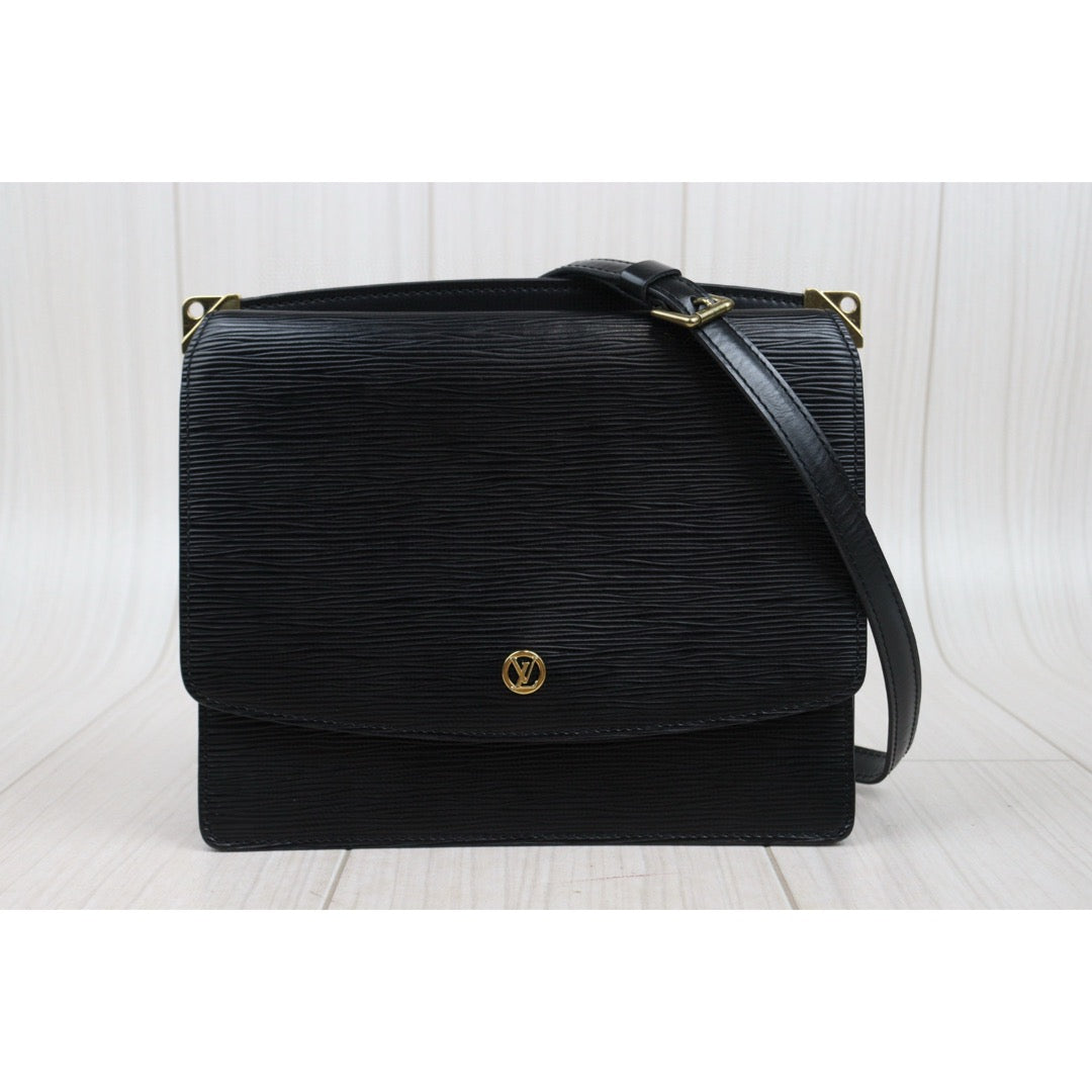 Very Good ( Rank A)｜ LV Epi Grenelle Shoulder bag Black｜25042118