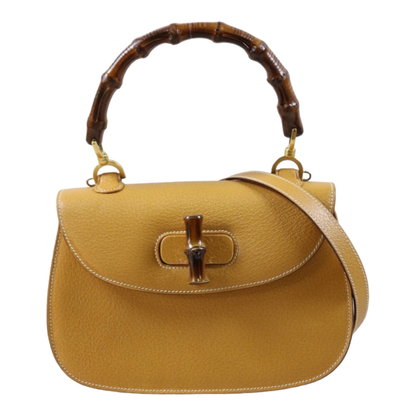 Very Good ( Rank A) ｜ GUCCI Vintage Bamboo Hand Bag ｜S24040204