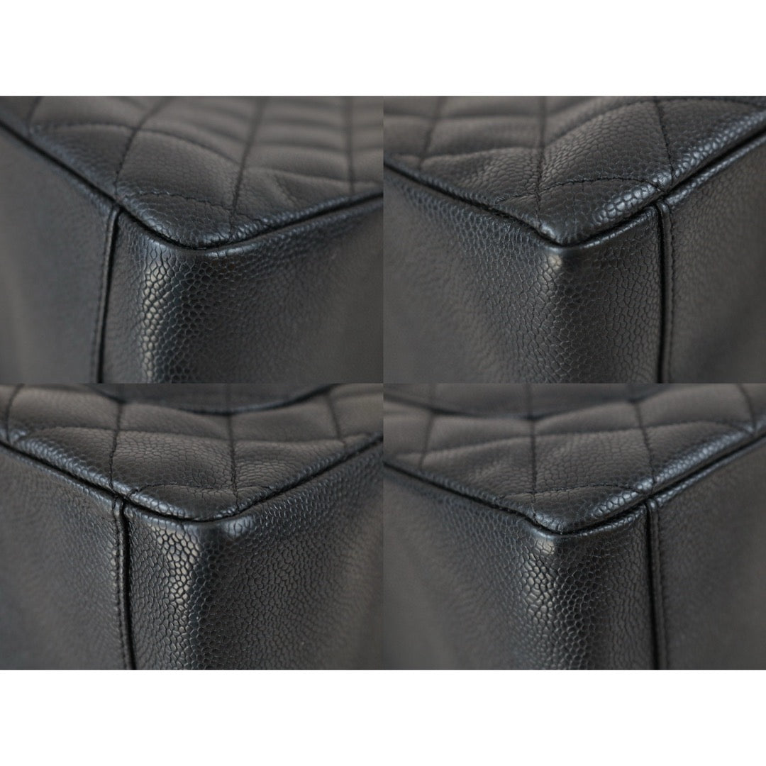 Good ( Rank AB)｜ CHANEL Matrasse GST Chain Tote Bag Caviar Skin Black  Made In 2011 Year｜S24111811