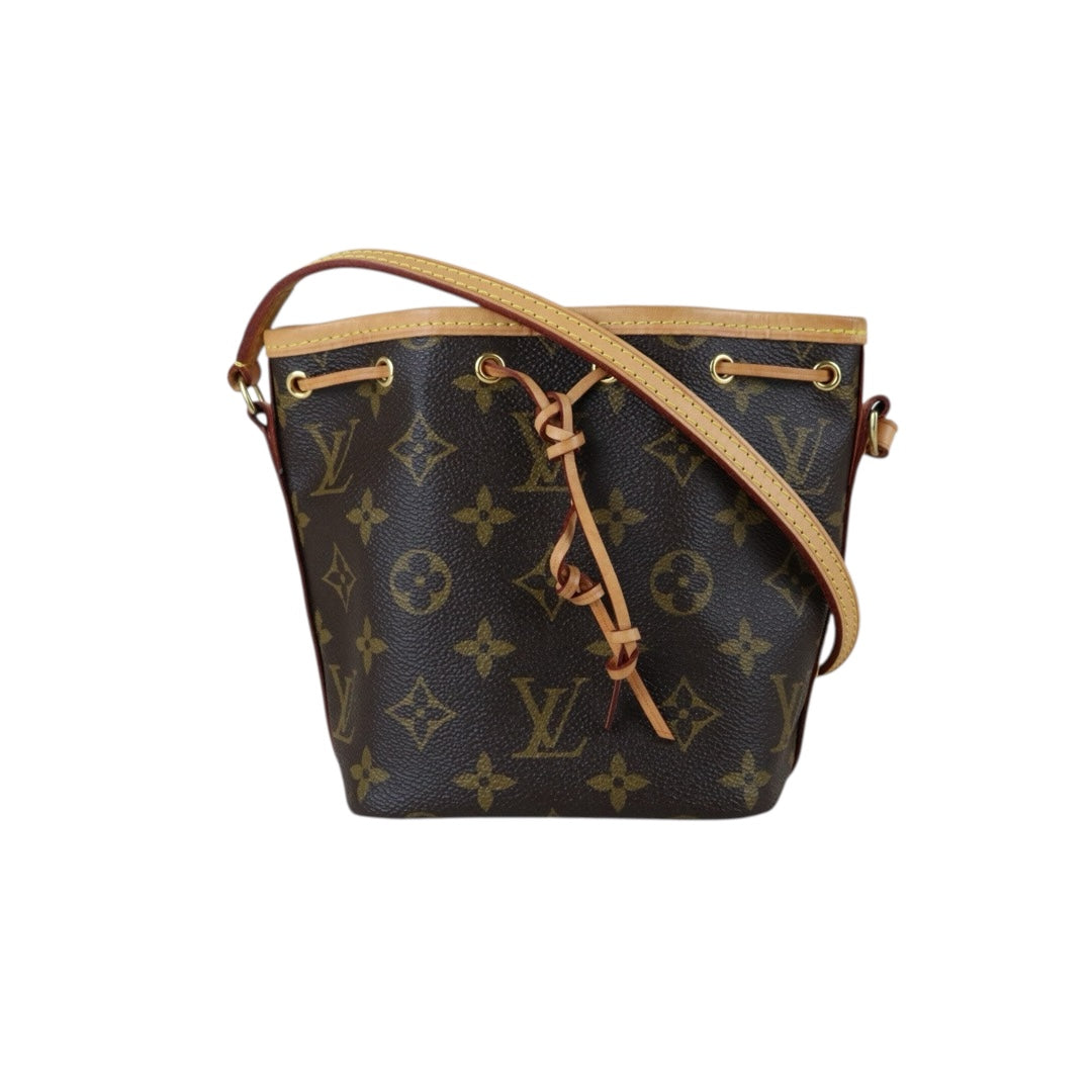 Include Entrupy Certificate of Authenticity｜Good ( Rank AB)｜ Louis Vuitton Monogram  Nano Noe  Shoulder Bag ｜X26041414