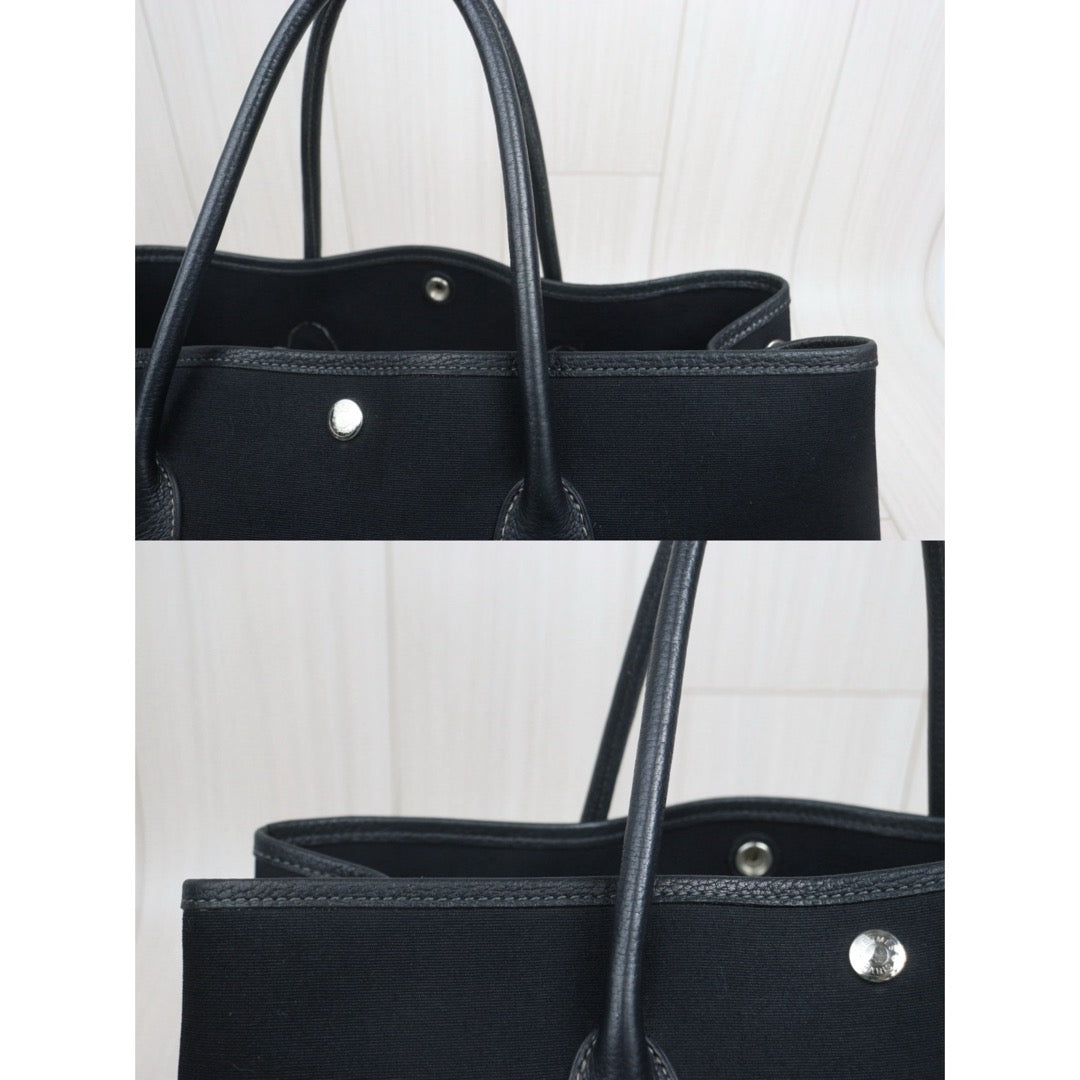 Include Entrupy Certificate of Authenticity｜Good ( Rank AB)｜ HERMES Garden Party PM Handbag □G Stamp Made In 2003 Year｜26082102