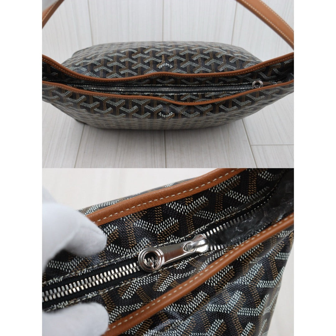 Very Good ( Rank A) ｜ Goyard Boheme Hobo Shoulder Bag Brown｜S25071016