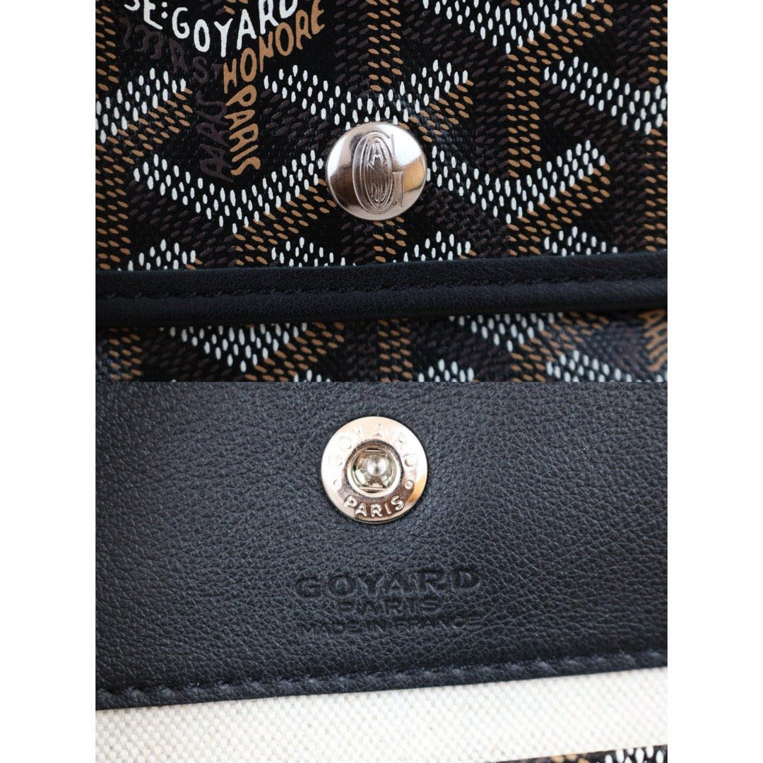 Very Good ( Rank A) ｜ Goyard Anyone Mini Tote Bag Black｜B24121307