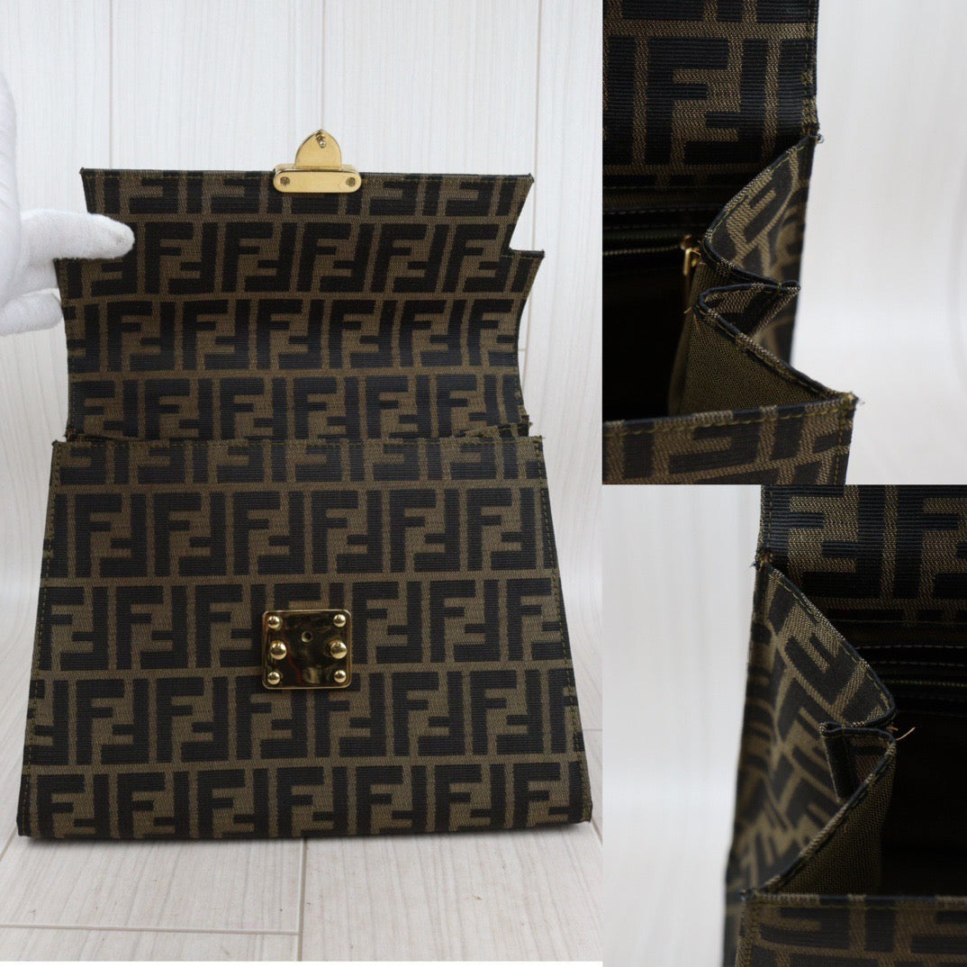 Rank AB ｜ FENDI Zucca  HandBag ｜Y24010811