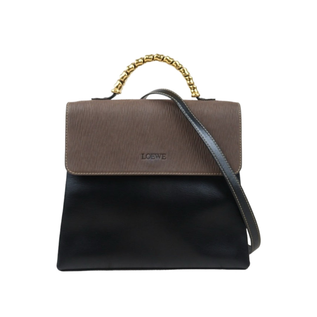 Good ( Rank AB) ｜ Loewe Belasquez Twist Handbag Shoulder Bag ｜24082004